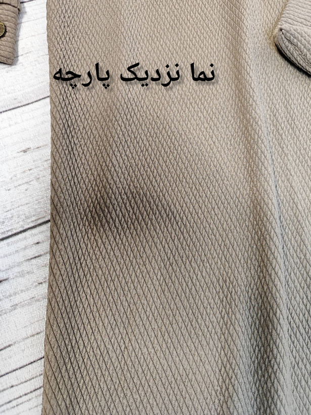 پیراهن زنانه فیتیله ای یقه اسکی پاییزه