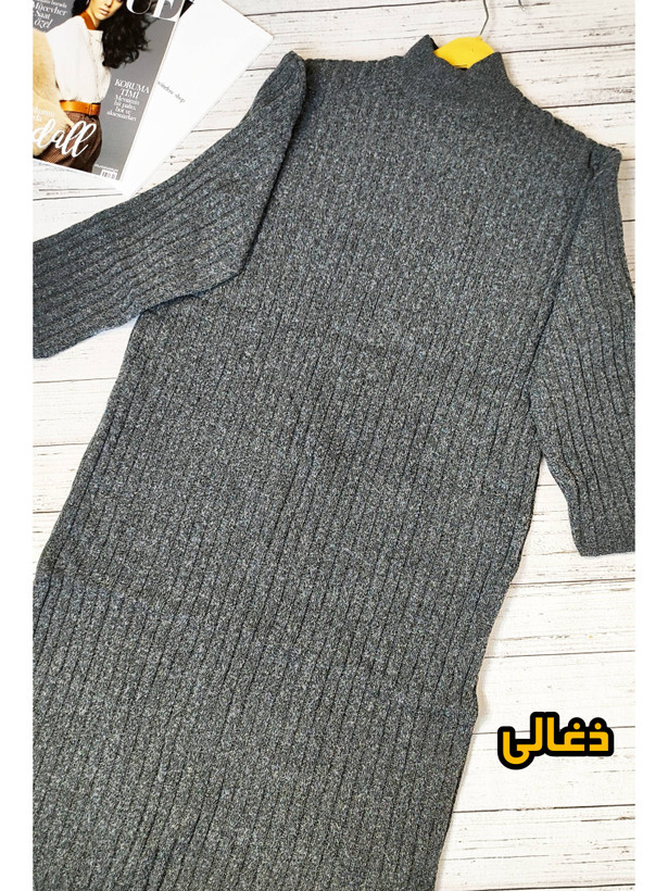پیراهن کفتان بافت ریلی پاییزه و زمستانه